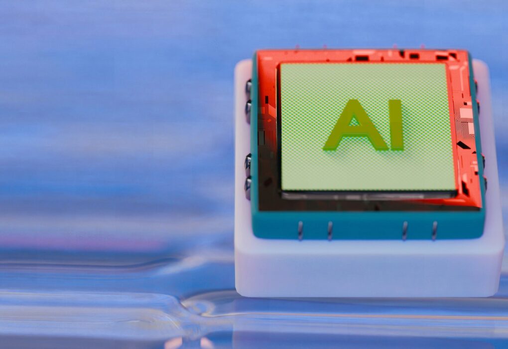 Futuristic microchip representing quantum computing's influence on home design